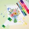 80 Colors Markers for Adult Coloring Books No Bleeding (White Barrel)